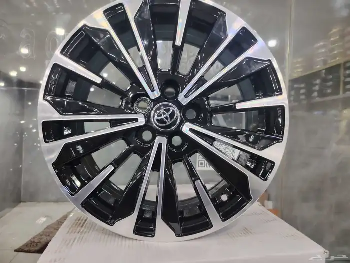 جنوط وكفرات تويوتا كورلا 2024 مقاس 16 درجة أولى 2