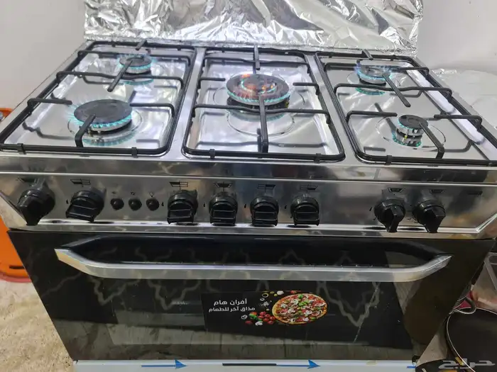 بوتاجاز فرن شبه جديد 0