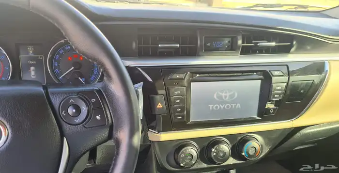 كورولا موديل 2016 مكينه 1600c ممشى 195 بصمه يد ايرباق طالع 5