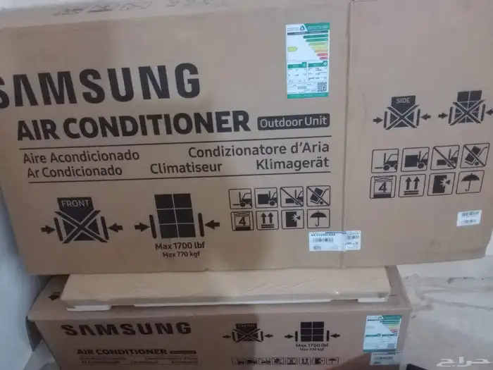 مكيف سامسونج حار و بارد كالجديد باقي 7 شهور فى الضمان ب1300ر 3