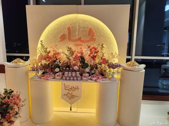 تأجير كراسي وطاولات كنب مداخل كوش بوفيه خيام اوربيه شاشات 3