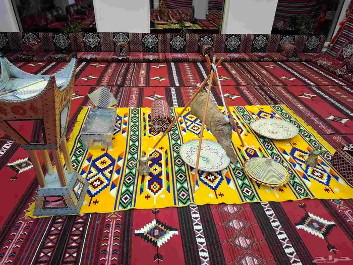 خيم بيت شعر   ديكور تراثي 7