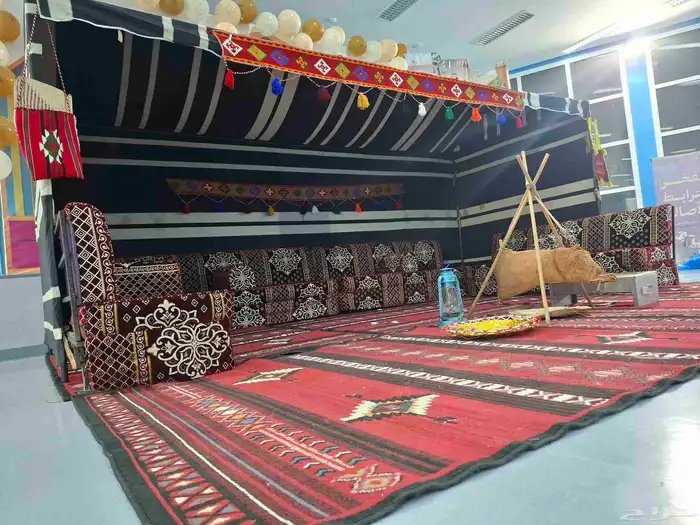 خيم بيت شعر   ديكور تراثي 9