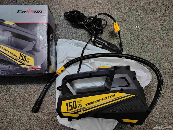 منفاخ كفرات روعة بسعر قليل جدا ينفخ الكفرات فى 8 دقايق فقط 0