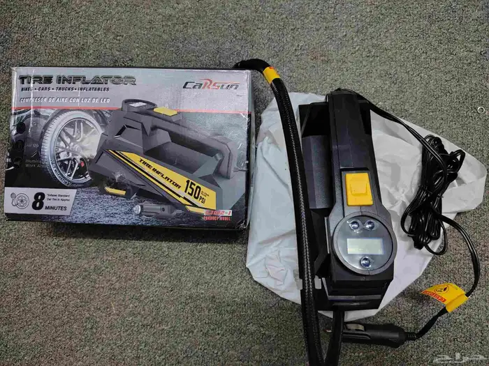 منفاخ كفرات روعة بسعر قليل جدا ينفخ الكفرات فى 8 دقايق فقط 1