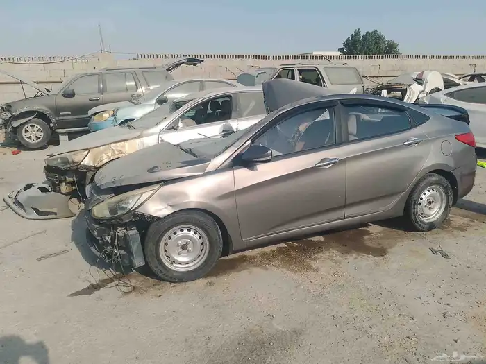 اكسنت 2016 تشليح قطع غيار السيارات كل القطع متوفره مكينه قير 1