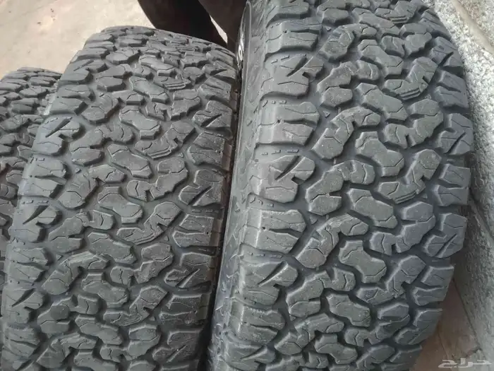 كفرات حجري ودواي مقاس 285 علا 75جنط 16مستخدم نضيف 1