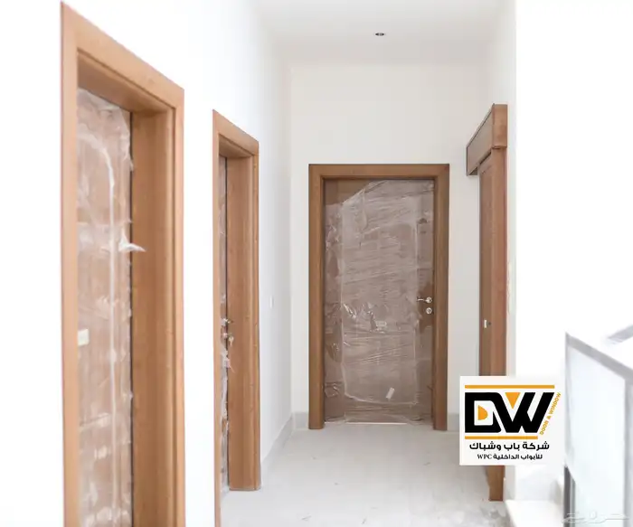 أبواب WPC الداخلية شركة باب وشباك للأبواب الداخلية 3