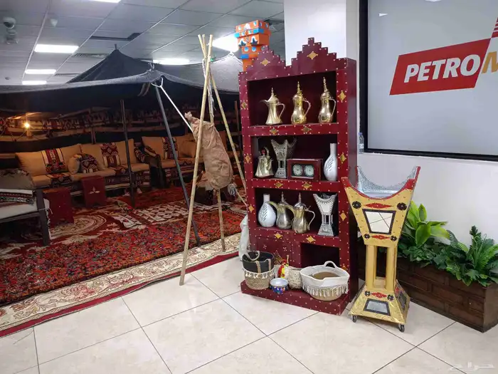 جلسات شعبيه بيت شعر خيم جلسات خارجيه زل قهوجي وصباب 6