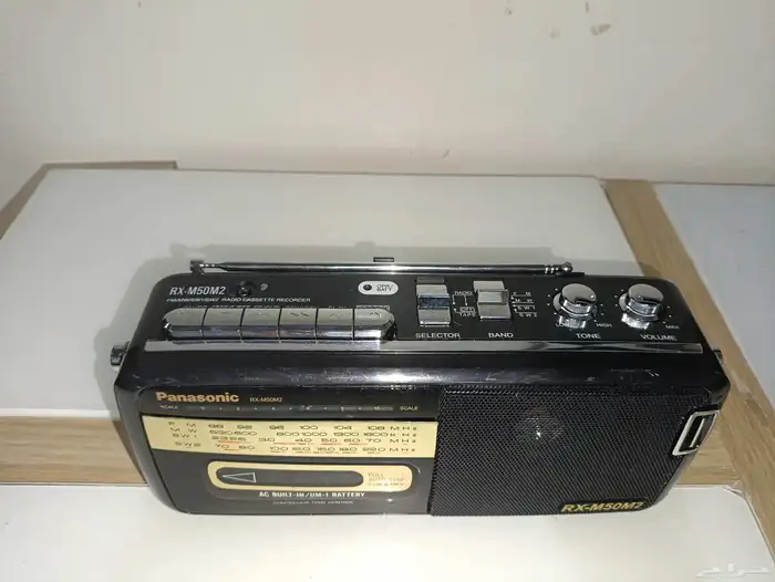 كاسيت وراديو باناسونيك بحاله ممتازه 1