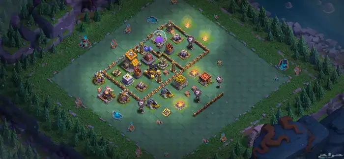 حساب كلاش اوف كلانس تاون 16 10