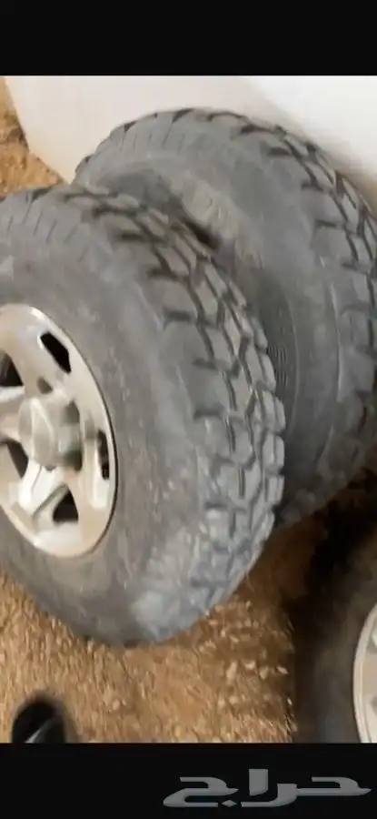 جنوط ربع و شاص رفرف مع كفرات تويو ( يابانيه ) 2