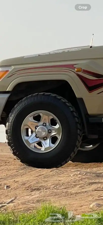 جنوط ربع و شاص رفرف مع كفرات تويو ( يابانيه ) 3