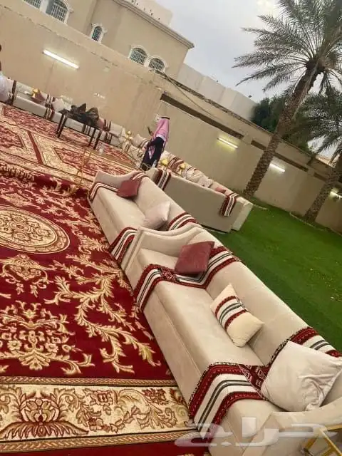 تأجير جلسات شعبية خيام كنب زل دفايات سماعات 8