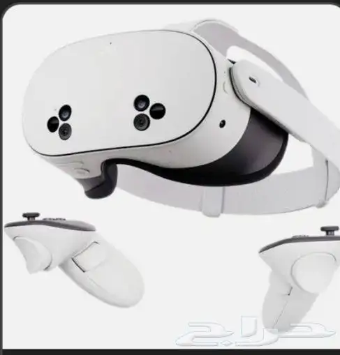 Meta quest 3s)(مهكره جميع الألعاب موجوده) 4