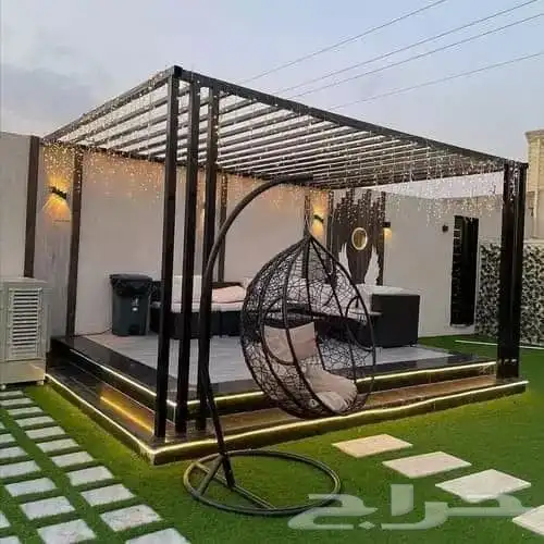 مضلات جلسات حدايق صناعيه 0