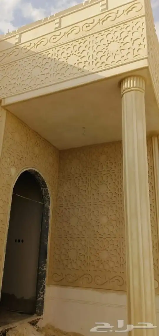 لياسه ملونه وديكورات خارجيه بديل الحجر الطبيعي باشكال مختلفه 5