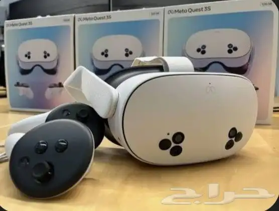 Meta quest 3s (مهكره فيها جميع الألعاب) 1