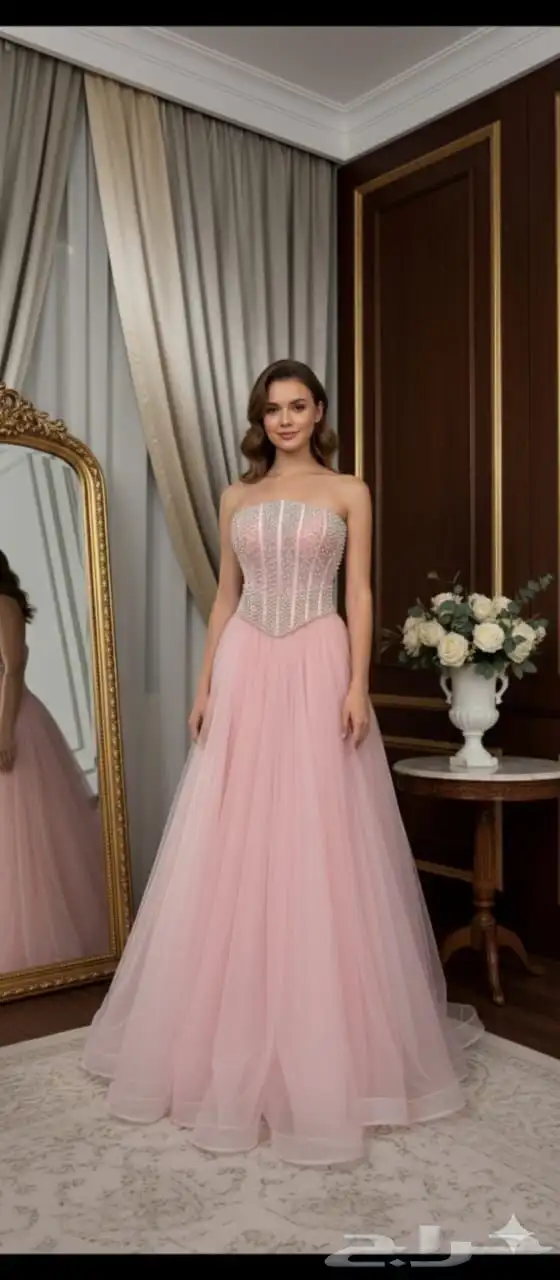 فستان مناسبات شتوي وصيفي نشحن لكافه مدن المملكة 8