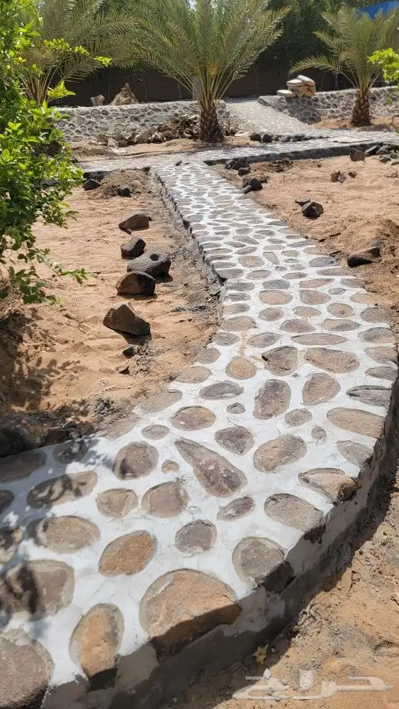 معلم حجر رباريب ممرات قوايم تلابيس جدران 4