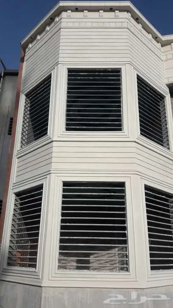 ديكورات خارجيه سمنت البيض وبطحا الرياض لياسه 3