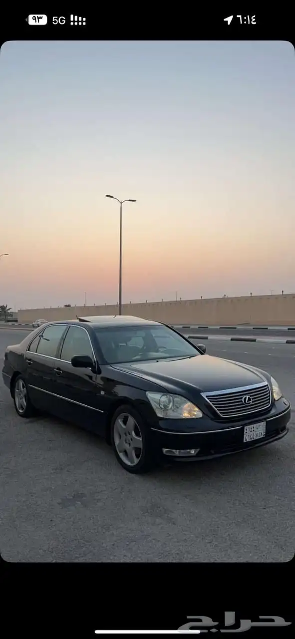 لكزس LS430 اللون اسود 2003 ( منوة المستخدم ) 2
