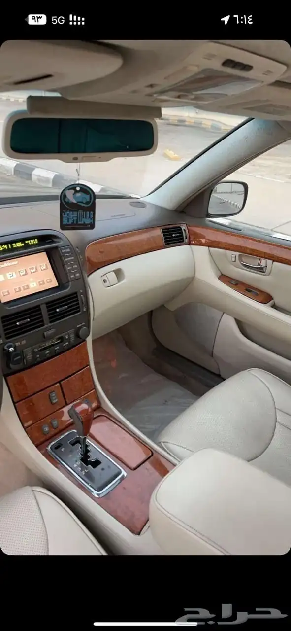 لكزس LS430 اللون اسود 2003 ( منوة المستخدم ) 7