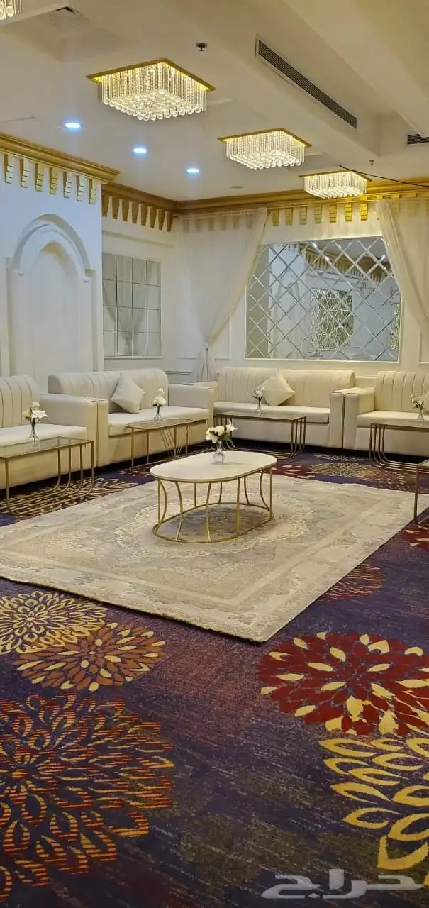 تأجير كراسي وطاولات كنب مداخل كوش بوفيه خيام اوربيه شاشات 9