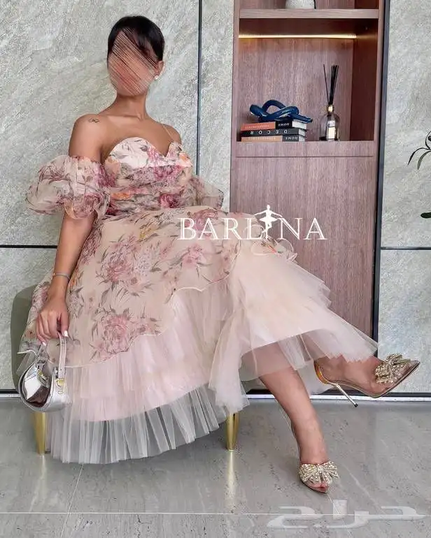 فستان مورد ملبوس مره وحده بس نظيف وشكله زي الصوره ب الضبط 2