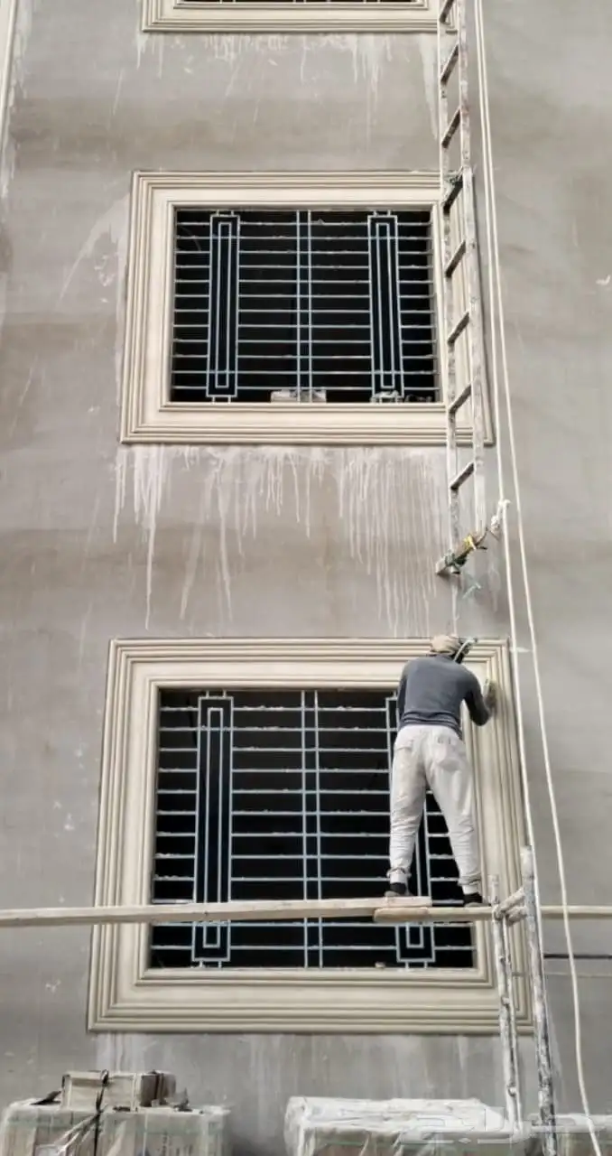 لياسه ملونه وديكورات خارجيه بديل الحجر الطبيعي باشكال مختلفه 2