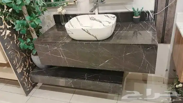 تفصيل جميع انواع المغاسل الرخاميه رخام صناعي وطبيعي 3