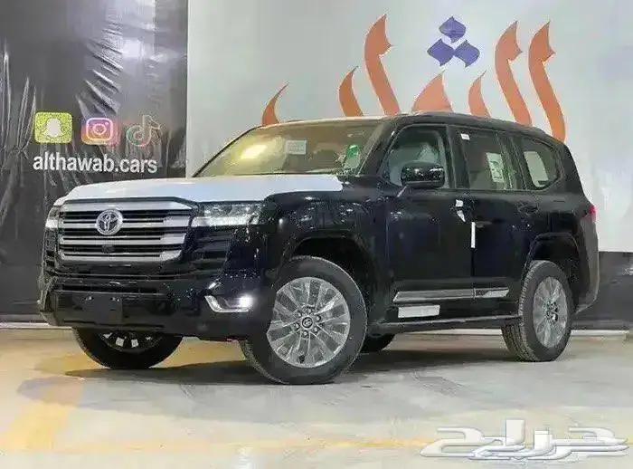 لاندكروزر جي اكس ار ديزل رقم 4 سعودي 2024 بطاقة جمركية 0