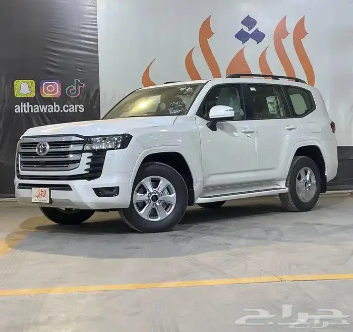 لاندكروزر جي اكس ار بنزين رقم 2 سعودي2025 بطاقة جمركية 0