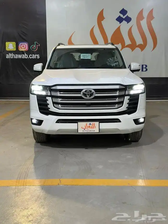 لاندكروزر جي اكس ار بنزين رقم 2 سعودي2025 بطاقة جمركية 5