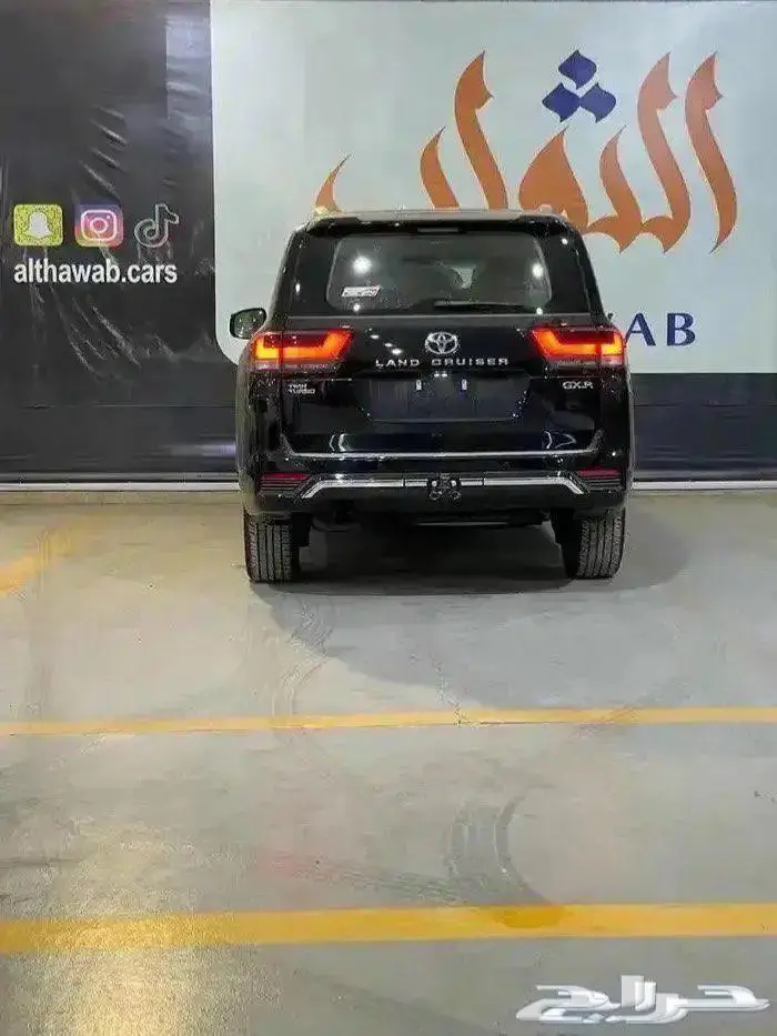 لاندكروزر جي اكس ار ديزل رقم 4 سعودي 2024 بطاقة جمركية 4