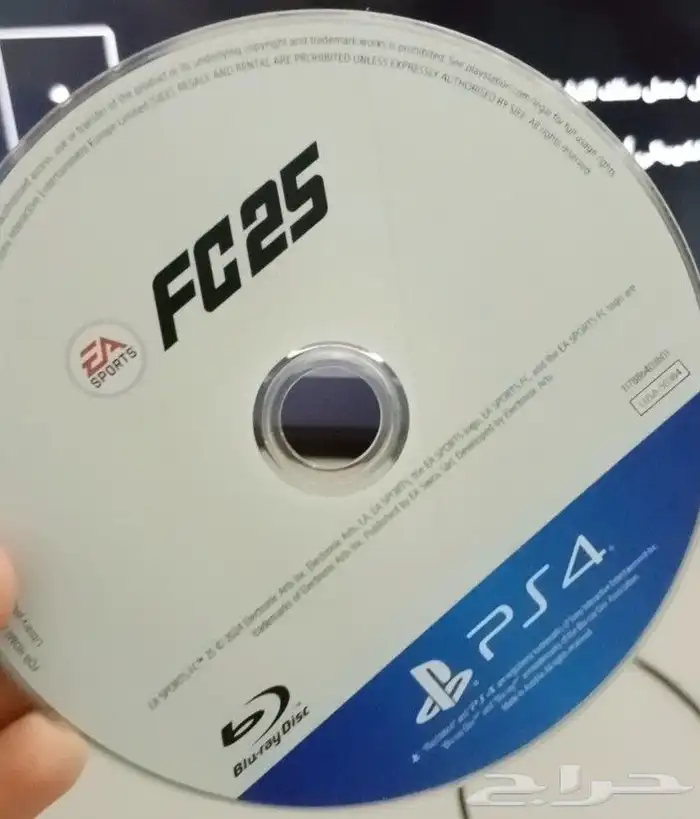 شريط فيفا 25 لسوني 4 شغال ولا فيه حاجه السعر 100 0