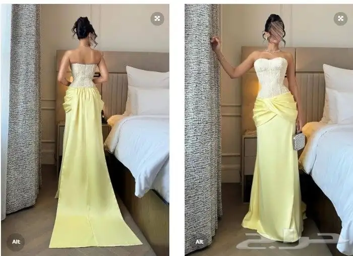 فستان مناسبات شتوي وصيفي نشحن لكافه مدن المملكة 24