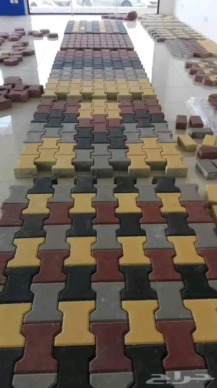مبسط مواد بناء بندوره انترلوك بلاط بلك اسمنت رمل شبك مشبات 15