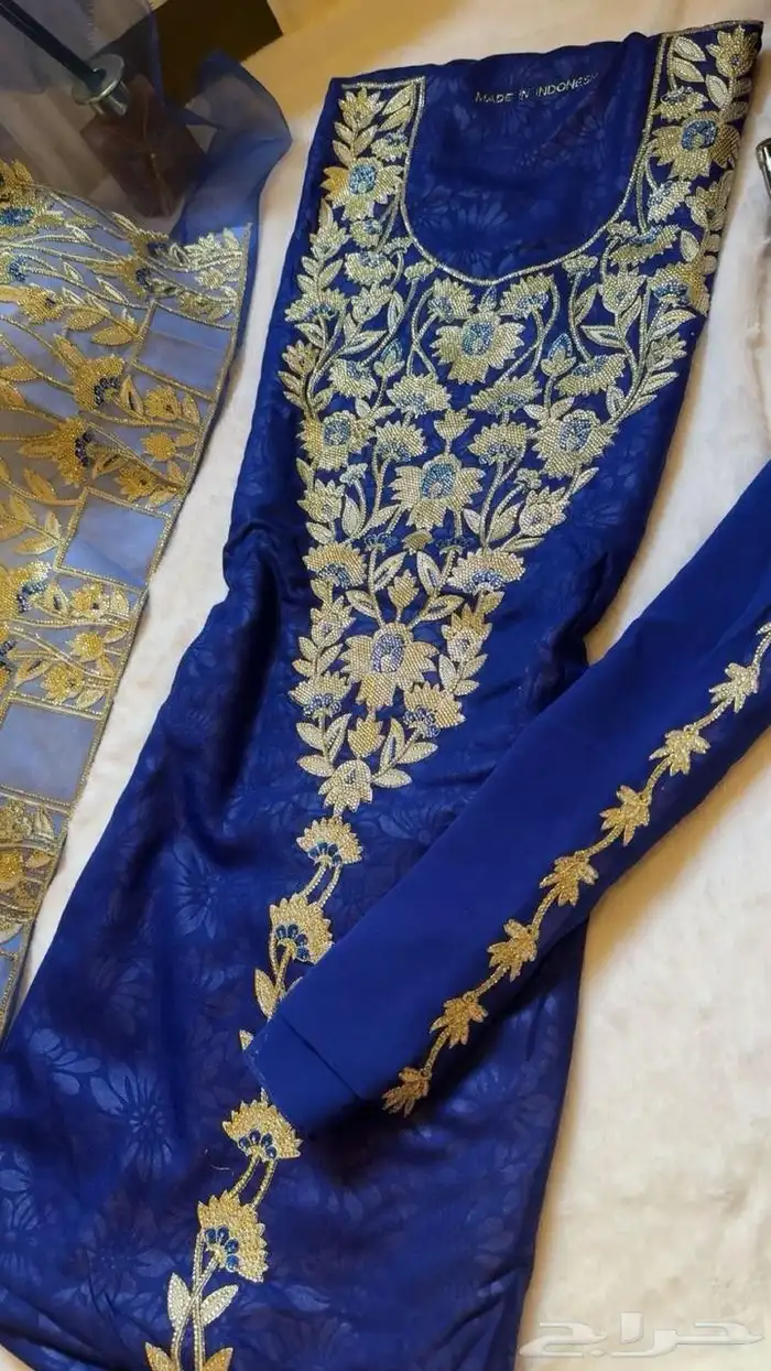 كشميري متروس كرستال شغل بادله مع الحاشي 6