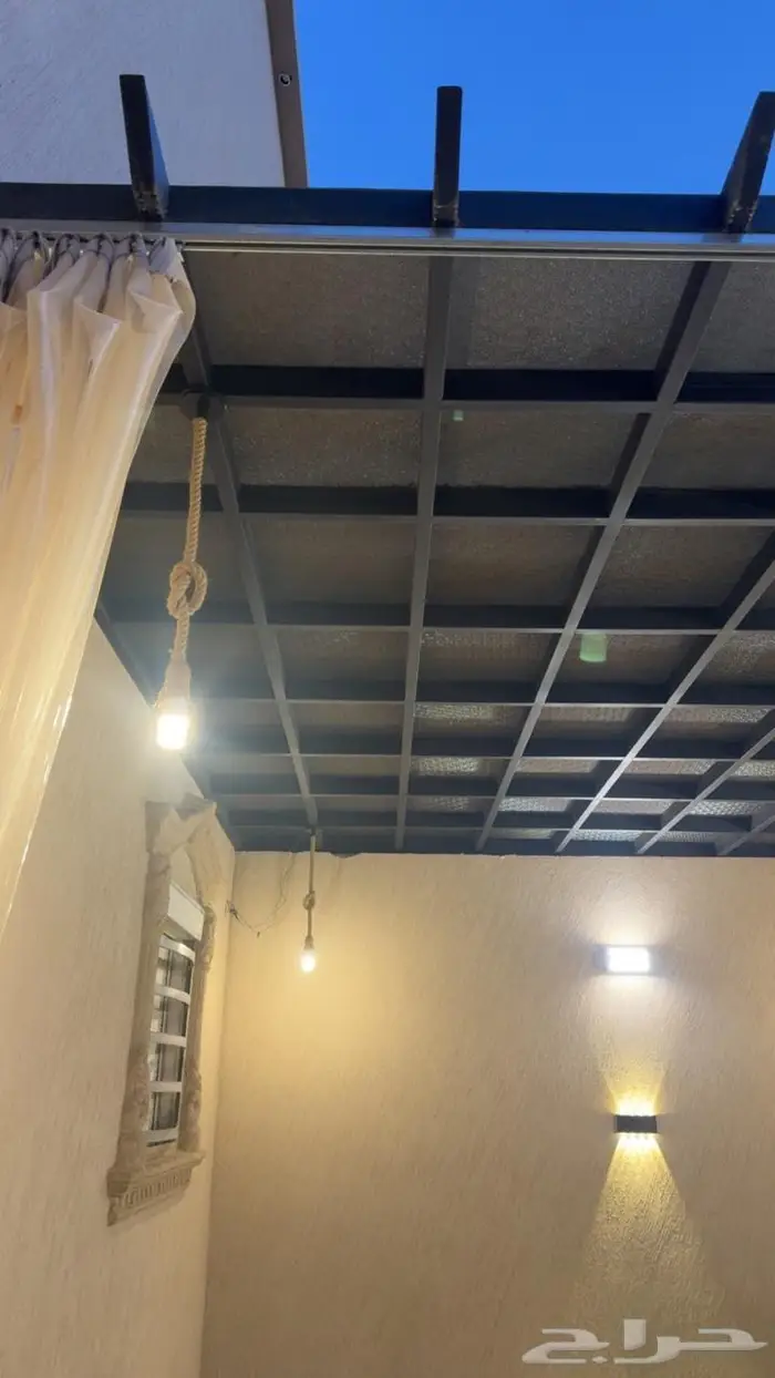 مظله خارجيه للحوش 4