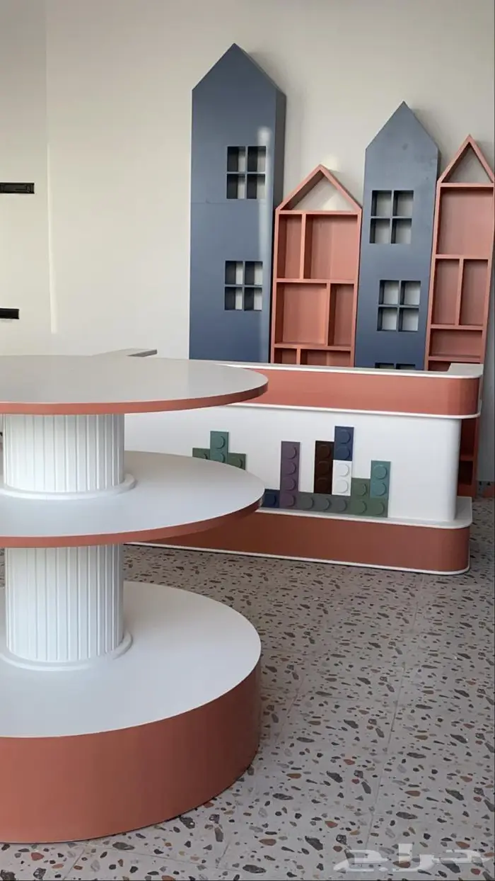 ديكور وارفف محل خشب 0