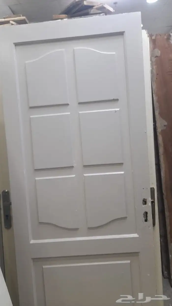 معنى ابواب خشب مستخدمه وحديد والمنيوم جديد للبيع 0