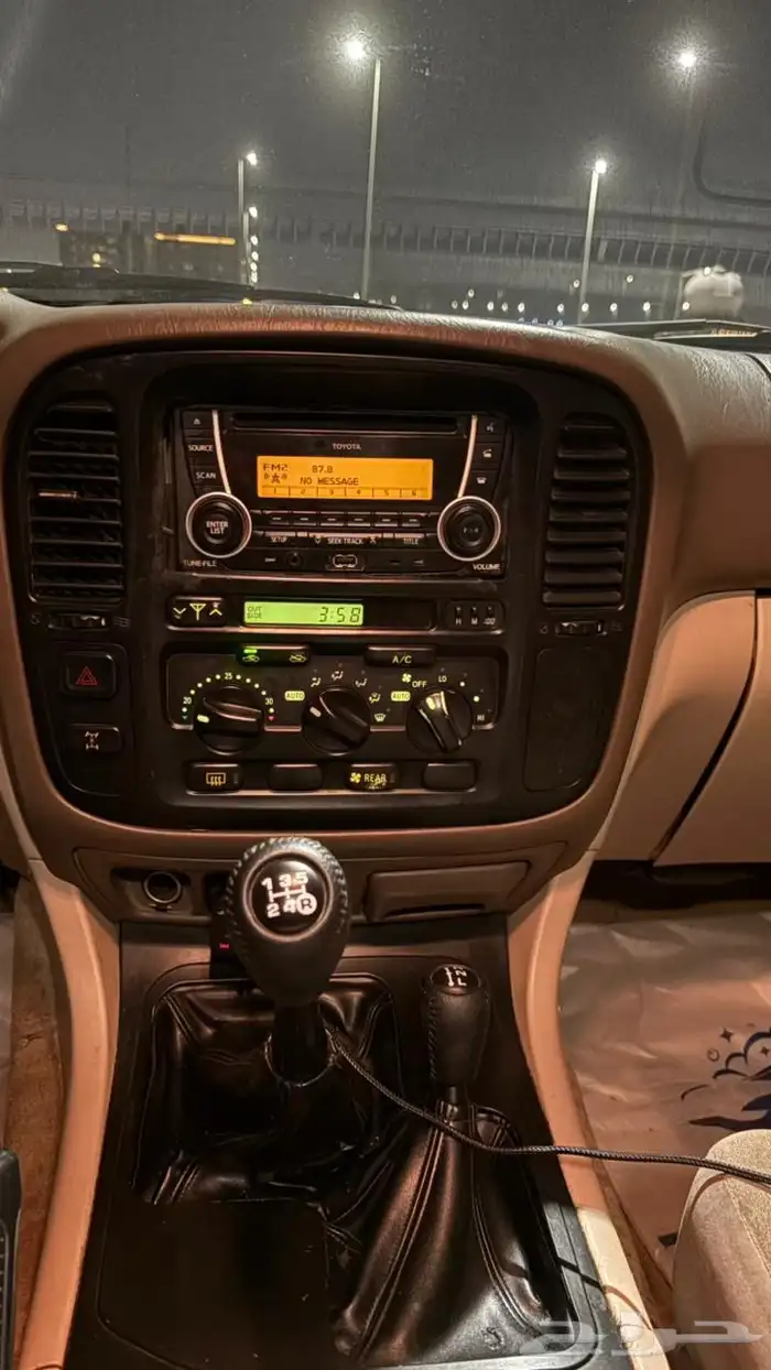 تويوتا لاندكروزر VXR 2002 قير عادي اساس 8