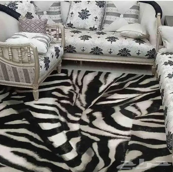 طقم كنب 3 قطع كبيرة و 3 قطع صغيرة 0