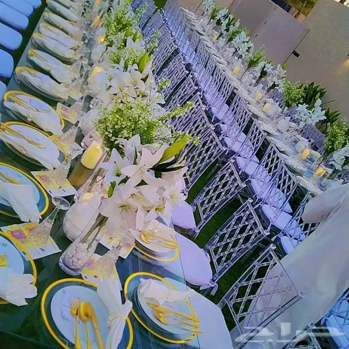 تأجير جلسات شعبيه كنب فردي كراسي طاولات حواجز قهوجين صبابين 8