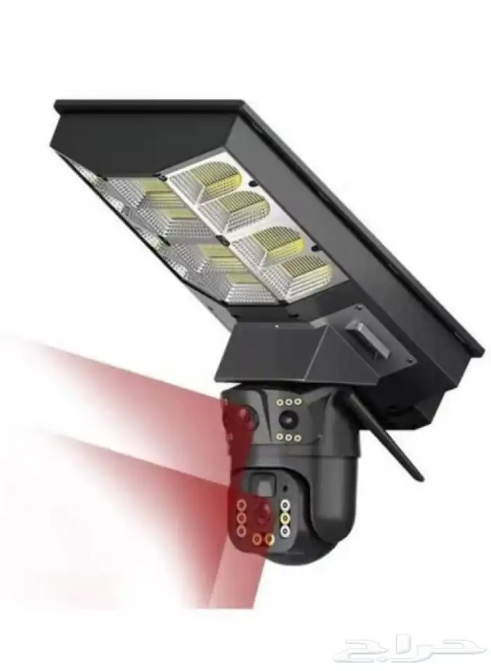 مصباح وكاميرا بالطاقه الشمسية 2