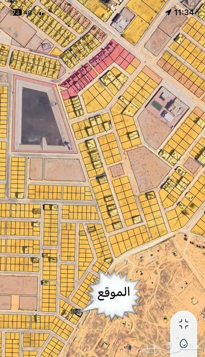 للبيع أرض سكنية  جنوبية شرقية  حي الشقة -مخطط حطين- 0