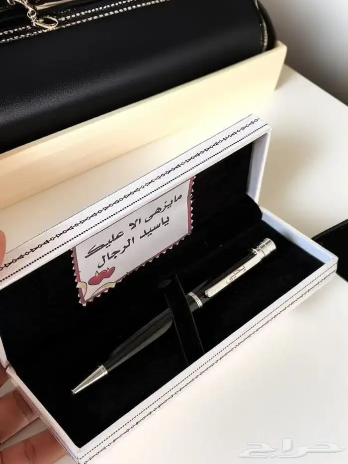 اقلام رجاليه بلاسم طلاء فضي او ذهبي حسب الرغبة 5