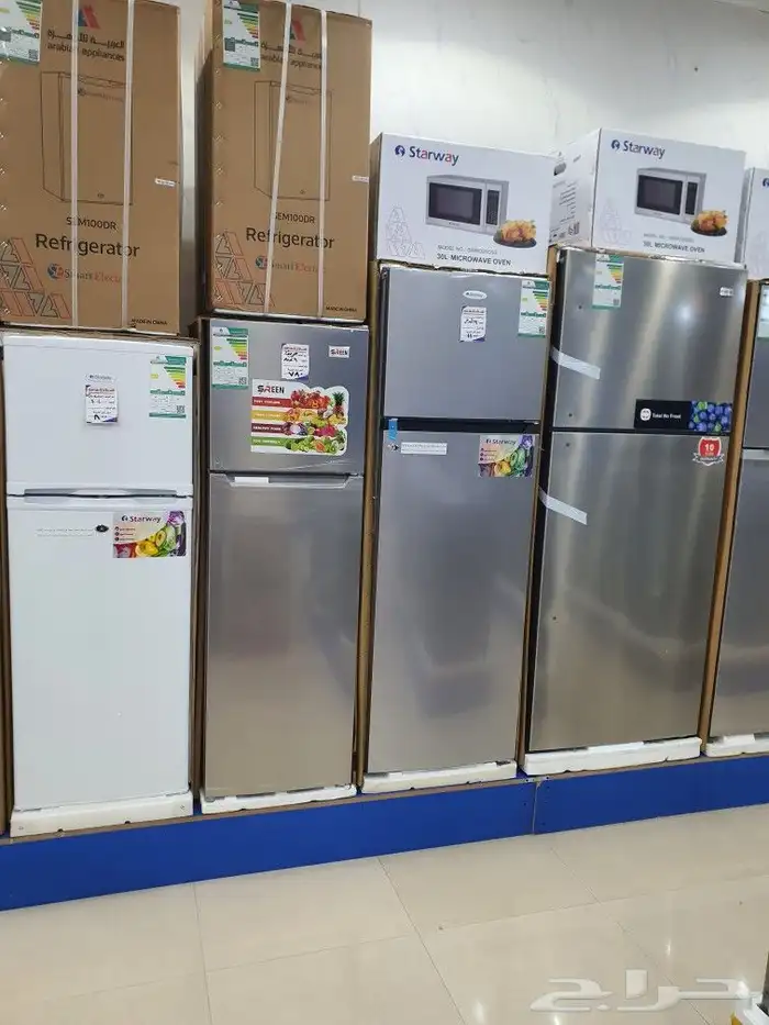 ثلاجات كبيره ثلاجة صغيرة بابين ثلاجة دولابي ثلاجات عرض زجاج 0