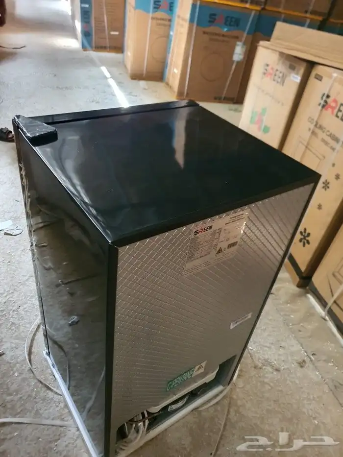 ثلاجة باب قزاز ثلاجات عرض 3.2 قدم ثلاجة شفاف ثلاجه صغيره 5